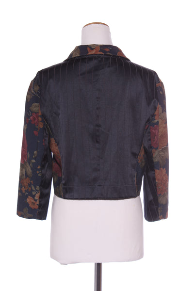 ANNAH S (NZ) Crop floral jacket! 14