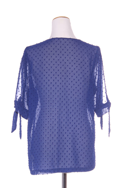 KILT (NZ) Tufted chiffon tie sleeve top! 12