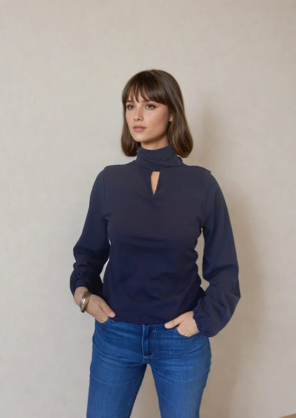 LOVE & GLORY (NZ) Uppsala merino top - Black! 12