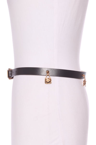 VERSACE (LN)" Medusa heritage charms" belt! 10-12