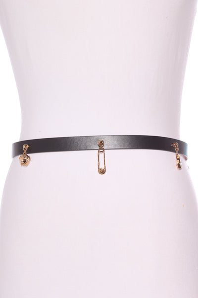 VERSACE (LN)" Medusa heritage charms" belt! 10-12