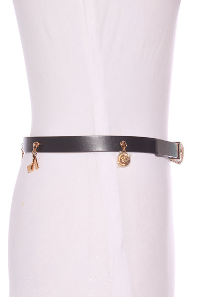 VERSACE (LN)" Medusa heritage charms" belt! 10-12