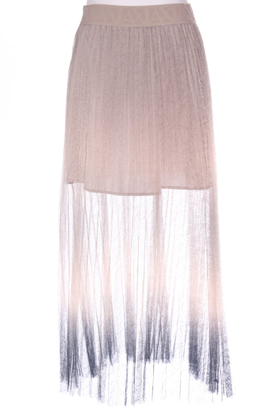 ARMANI EXCHANGE - Ombre mesh patterned skirt! 10-12