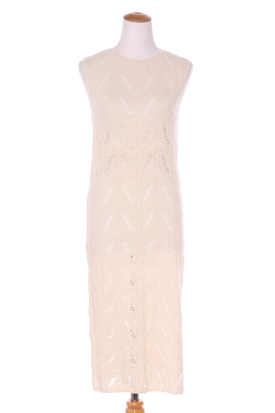 ZARA (LN) Cream lace knit dress! 10