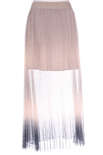 ARMANI EXCHANGE - Ombre mesh patterned skirt! 10-12