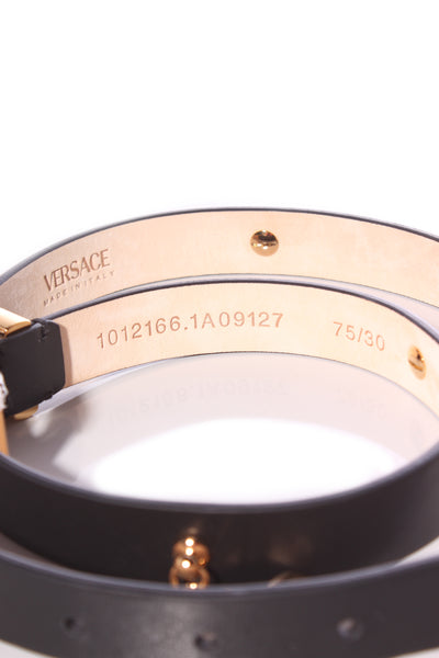 VERSACE (LN)" Medusa heritage charms" belt! 10-12