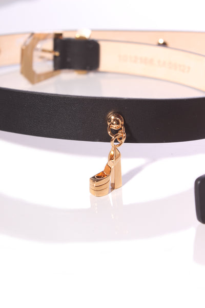 VERSACE (LN)" Medusa heritage charms" belt! 10-12