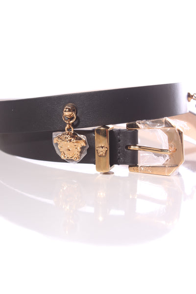 VERSACE (LN)" Medusa heritage charms" belt! 10-12