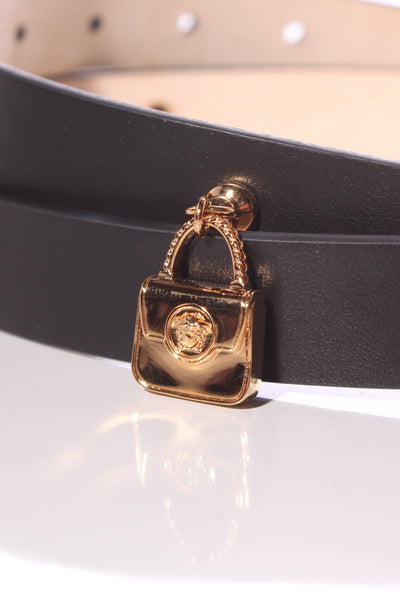 VERSACE (LN)" Medusa heritage charms" belt! 10-12