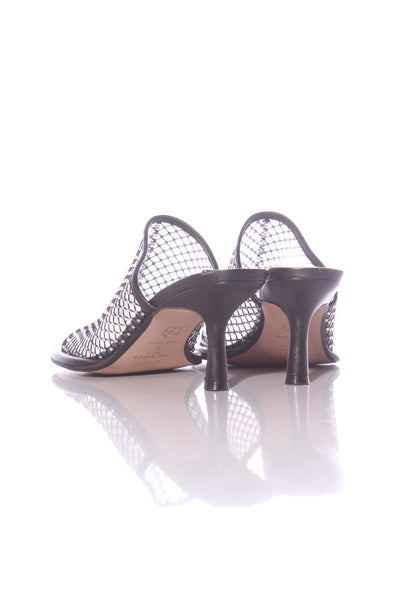 TED BAKER "Celya crystal mesh" heeled mules! 41
