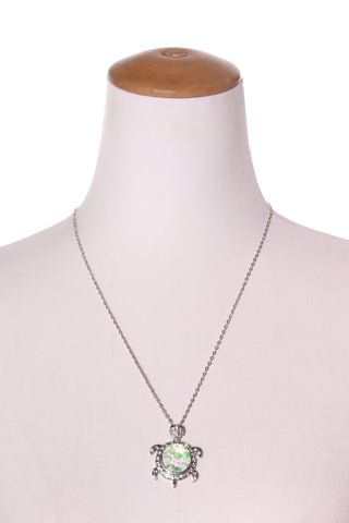 SNAPALICIOUS GEMS (BN) Interchangeable turtle necklace!