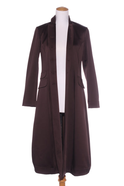 ATELIER By Repertoire (NZ) "Amelia" matte satin coat! 8-10