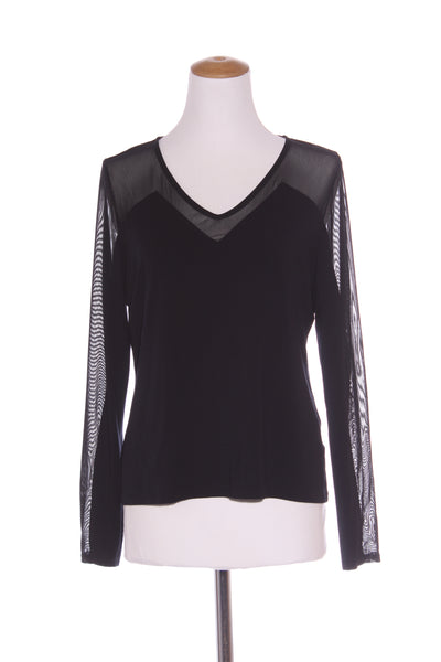 PAULA RYAN (NZ) Mesh panel L/S top! 14