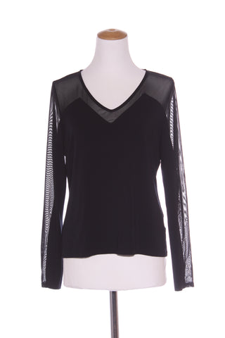 PAULA RYAN (NZ) Mesh panel L/S top! 14