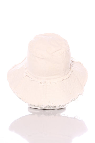 MARLE - Canvas hat - Natural!