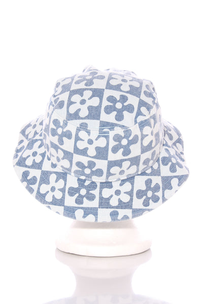 MILLYMOOK "Kiah" floral denim bucket hat!