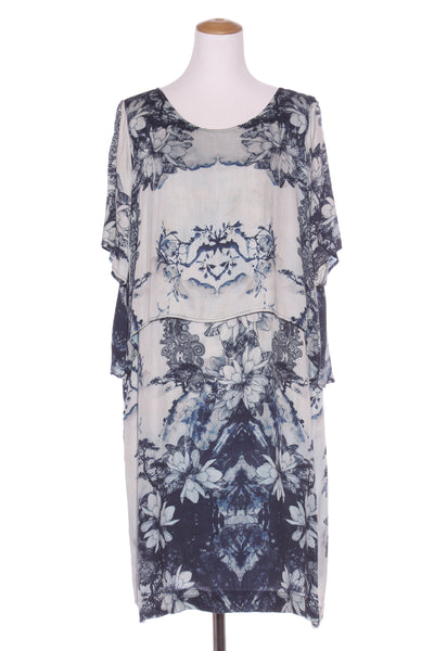 OBI (NZ) Ink floral print layer dress! 20