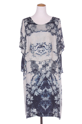 OBI (NZ) Ink floral print layer dress! 20