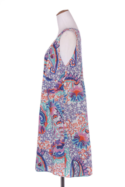 ORIENTIQUE "Radhangar print" reversible cotton dress! 14