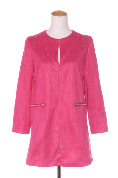 COCONUT - Pink suedette coat! 12