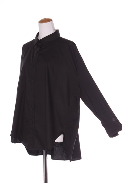 PQ (LN) Cotton poplin relaxed shirt! 10-14