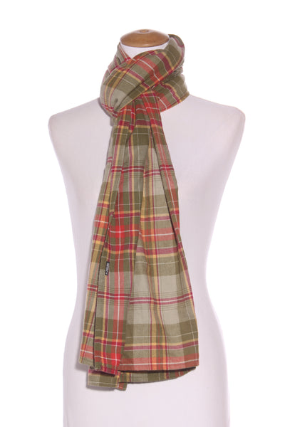 NES (NZ) Tartan cotton scarf/wrap!