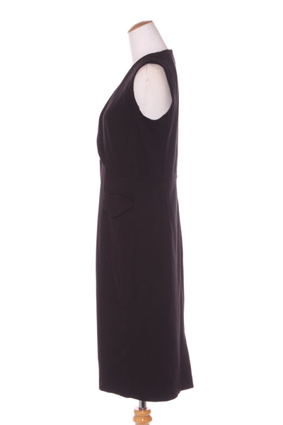 GREGORY (NZ) Cassia midi dress - Black! 14