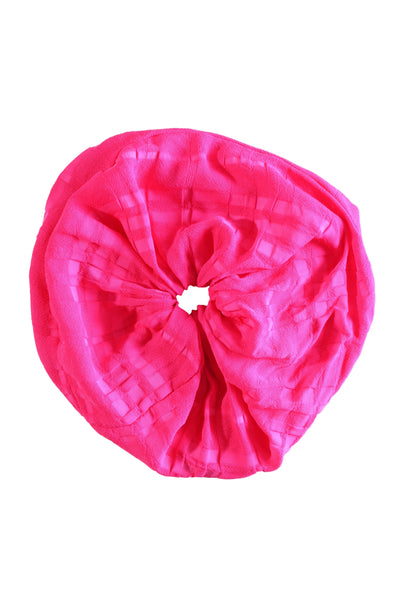 KATE SYLVESTER - Huge hot pink scrunchie!