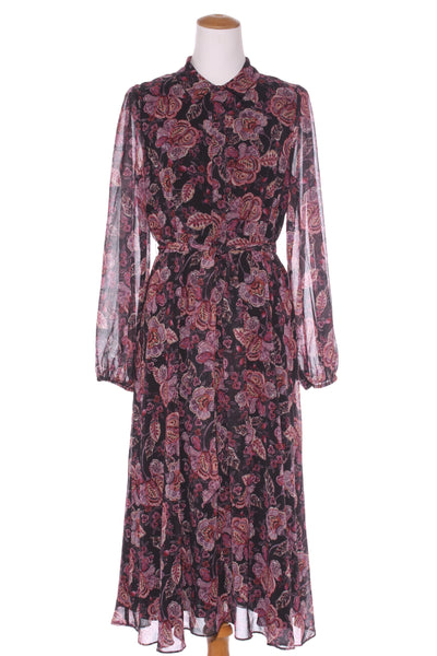 PORTMANS - Paisley floral midi shirt dress! 12