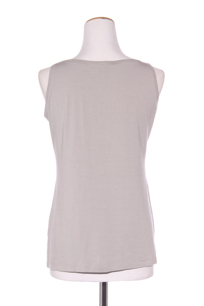 JANE DANIELS (NZ) Soft drape viscose tank - Grey! 12