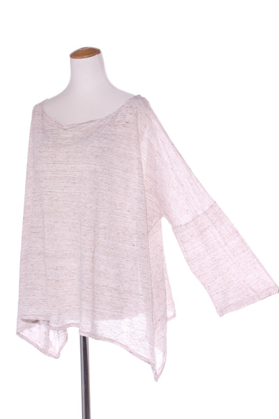 BEACON HILL'S CLOSET - Loose fit linen blend top! 16-20