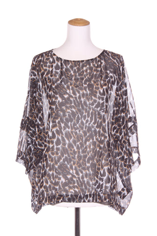 MOOCHI - Faithfuls - "Report" top - Animal print! 10-14