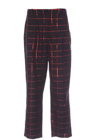 BLACK FRIDAY - Metallic check organic cotton pant! 14