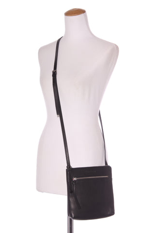 BRIARWOOD - Floral lined leather crossbody bag!