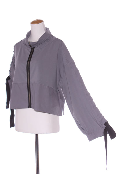 TAYLOR - Singularity gathered sleeve crop jacket! 14