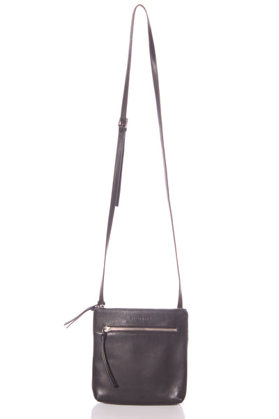 BRIARWOOD - Floral lined leather crossbody bag!