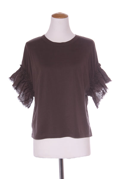 POL - Linen frill sleeve cotton top! 14