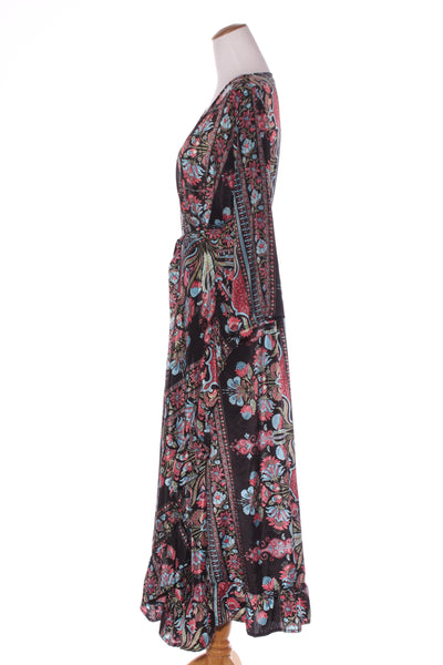 CIENNA - Paisley floral wrap dress! 16