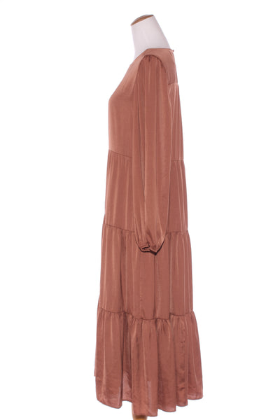 BILLIE (BN) "Sweet pea - Cinnamon" tiered midi dress! 12