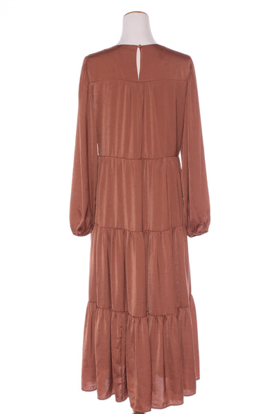 BILLIE (BN) "Sweet pea - Cinnamon" tiered midi dress! 12