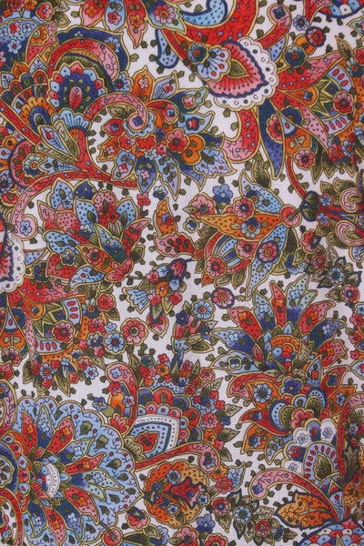 BLUE ILLUSION "Perfect paisley" cotton midi dress! 14