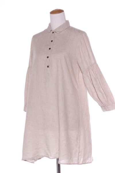 ATTIRES - Regal Reverie hemp dress - Natural! 16