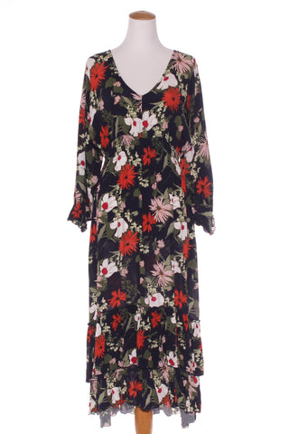 ADRIFT - Shirred waist floral maxi dress! 12