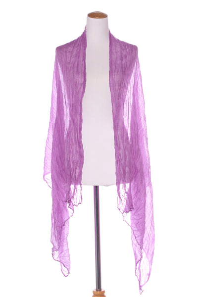 Purple soft shrug/scarf!