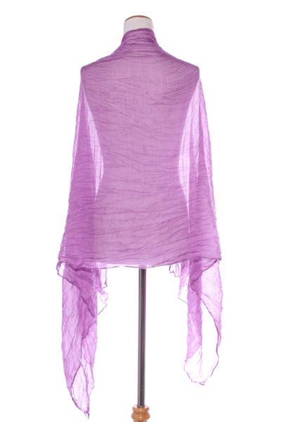 Purple soft shrug/scarf!