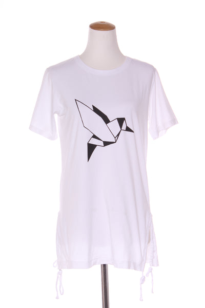 ZAFINA - Origami bird print top! 10-12