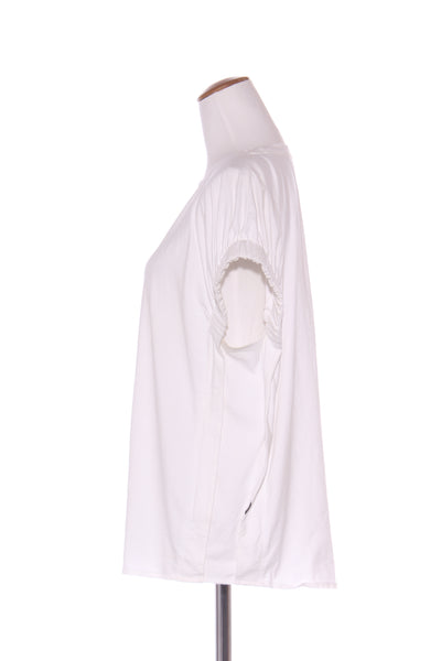 BLACKLIST - Elasticated sleeve white tee! 14
