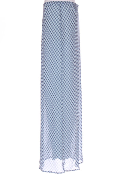 GLASSONS - Bluer plaid chiffon maxi skirt! 14