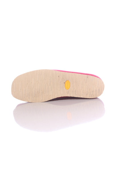 CLARKS "Wallabee" Pink leather moccasins! 8