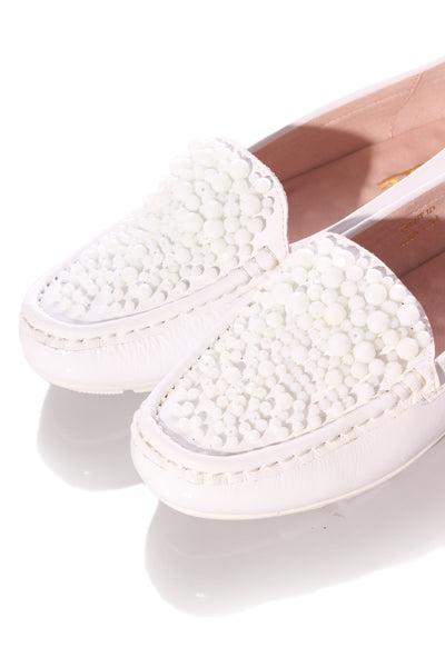 BELLE (BN) Embellished loafer! 36